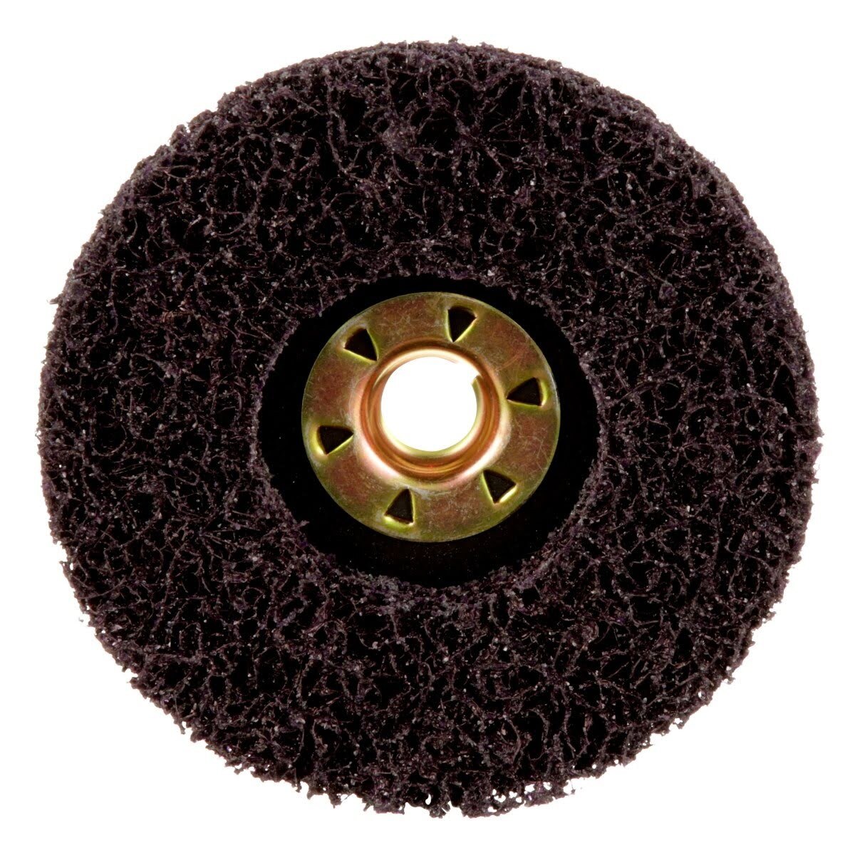 3M XO-DN Scotch-Brite Clean and Strip XT Pro TN Quick Change Disc, SiC Extra Coarse, Purple, 4-1/2 in x 5/8 in-11 (7100175464) (10 Pack) - 5