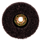 3M XO-DN Scotch-Brite Clean and Strip XT Pro TN Quick Change Disc, SiC Extra Coarse, Purple, 4-1/2 in x 5/8 in-11 (7100175464) (10 Pack) - 5