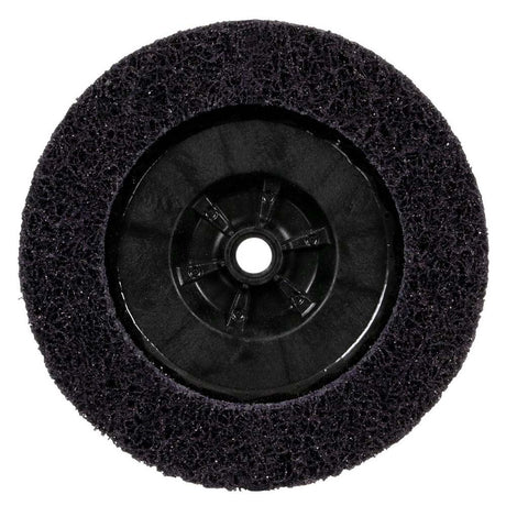 3M XO-DC Scotch-Brite Clean and Strip XT Pro Disc, SiC Extra Coarse, Purple, 7 in x 5/8"-11, Type 27 (7100175474) (5 Pack) - 3