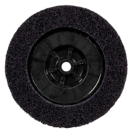 3M XO-DC Scotch-Brite Clean and Strip XT Pro Disc, SiC Extra Coarse, Purple, 7 in x 5/8"-11, Type 27 (7100175474) (5 Pack) - 3