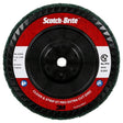 3M XC-DC Scotch-Brite Clean and Strip XT Pro Extra Cut Disc, A/O Extra Coarse, Green, 7 in x 5/8 in-11, Type 27 (7100175493) (5 Pack)