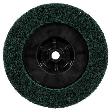 3M XC-DC Scotch-Brite Clean and Strip XT Pro Extra Cut Disc, A/O Extra Coarse, Green, 7 in x 5/8 in-11, Type 27 (7100175493) (5 Pack) - 3