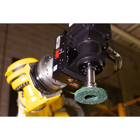 3M XC-DC Scotch-Brite Clean and Strip XT Pro Extra Cut Disc, A/O Extra Coarse, Green, 7 in x 5/8 in-11, Type 27 (7100175493) (5 Pack) - 9