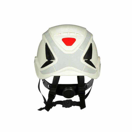 3M 7100175554 X5001X-ANSI SecureFit Safety Helmet, White (4 Pack) - 4