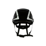 3M X5012X-ANSI SecureFit X5000 Non-Vented Safety Helmet with 6-Point Ratchet Suspension and Scotchlite Reflective, Black (7100175560)  - (4 Pack) - 2
