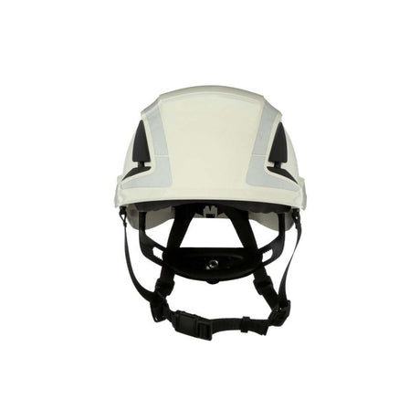 3M X5001VX-ANSI SecureFit X5000 Safety Helmet, Vented ABS Shell with 6-Point Ratchet Suspension and Scotchlite Reflective, White (7100175562) - 2
