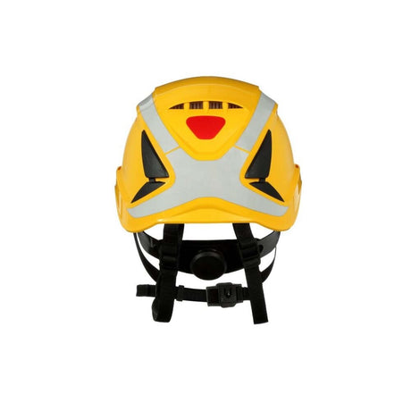 3M X5002VX-ANSI SecureFit Safety Helmet, Climbing-Style, 6-Point Suspension, Vented with Scotchlite Reflective, Yellow, (7100175563) - 2