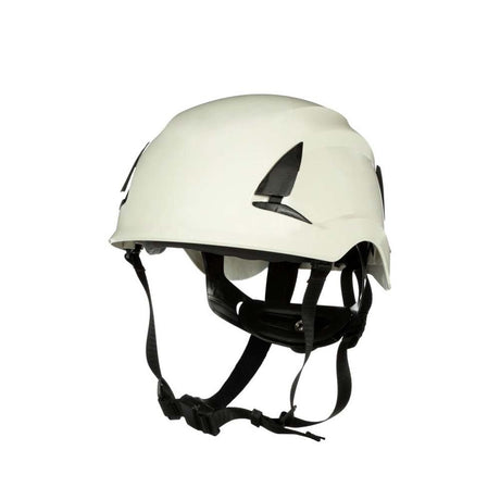 3M X5001-ANSI SecureFit Safety Helmet, Non-Vented ABS Shell, White (7100175570)  - (10Pack)