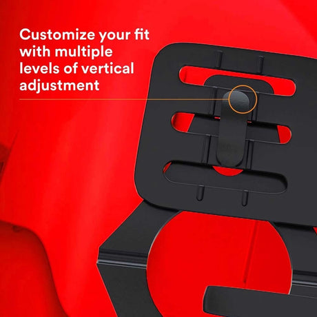 3M X5005-ANSI SecureFit Safety Helmet, Non-Vented, Red, Climbing Style with 6-Point Suspension (7100175574) - 9