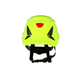 3M X5014-ANSI SecureFit X5000 Safety Helmet, Non-Vented, High-Visibility Green, 6-Point Ratchet Suspension (7100175577) - 3