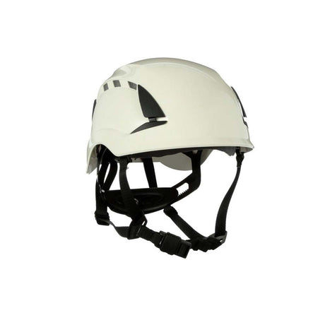 3M X5001V-ANSI SecureFit Safety Helmet with 6-Point Suspension, Vented, White for Construction and Heavy Infrastructure (7100175578) (10 Pack)