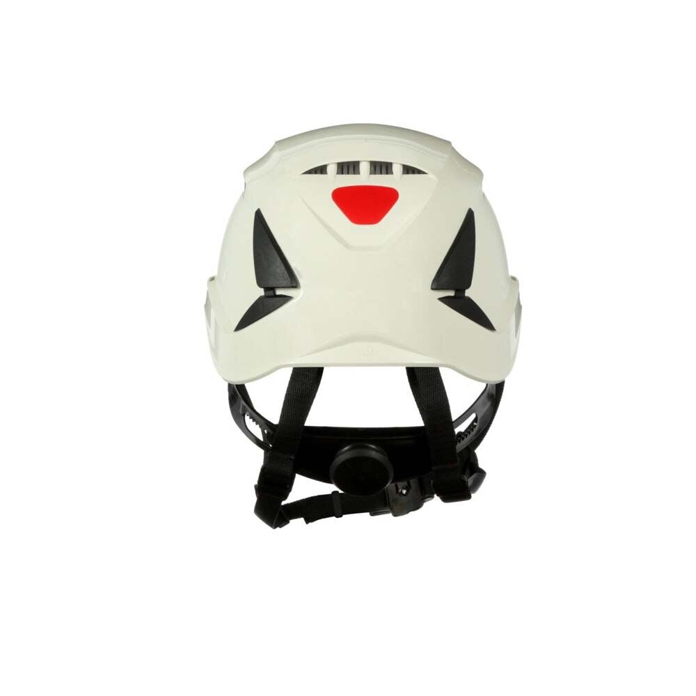 3M X5001V-ANSI SecureFit Safety Helmet with 6-Point Suspension, Vented, White for Construction and Heavy Infrastructure (7100175578) - 3