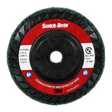 3M XC-DC Scotch-Brite Clean and Strip XT Pro Extra Cut Disc, Aluminum Oxide Extra Coarse, Green, 4-1/2 in x 5/8 in-11, Type 27 (7100176126)  - (10 Pack) - 2