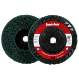 3M XC-DC Scotch-Brite Clean and Strip XT Pro Extra Cut Disc, Aluminum Oxide Extra Coarse, Green, 4-1/2 in x 5/8 in-11, Type 27 (7100176126)  - (10 Pack) - 3