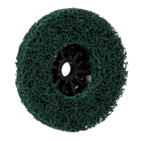 3M XC-DC Scotch-Brite Clean and Strip XT Pro Extra Cut Disc, Aluminum Oxide Extra Coarse, Green, 4-1/2 in x 5/8 in-11, Type 27 (7100176126)  - (10 Pack) - 4
