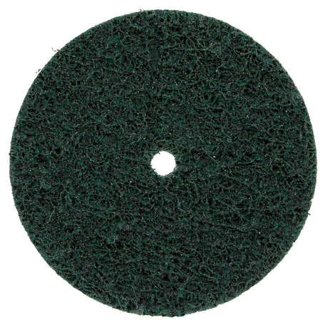 3M XC-DC Scotch-Brite Clean and Strip XT Pro Extra Cut Disc, A/O Extra Coarse, Green, 6 in x 1/2 in (7100176140) (15 Pack) - 2