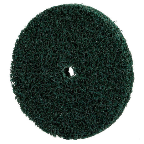 3M XC-DC Scotch-Brite Clean and Strip XT Pro Extra Cut Disc, A/O Extra Coarse, Green, 6 in x 1/2 in (7100176140) (15 Pack) - 3