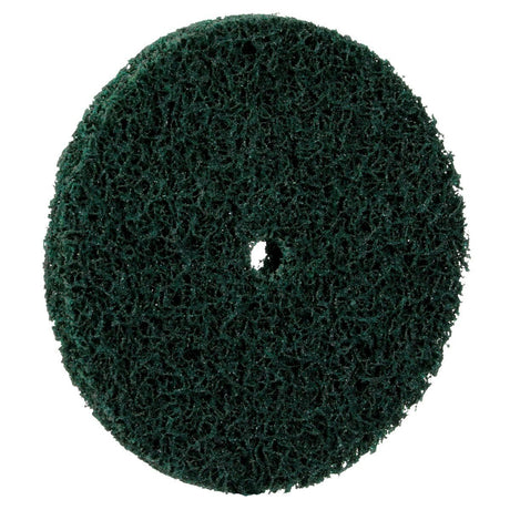 3M XC-DC Scotch-Brite Clean and Strip XT Pro Extra Cut Disc, A/O Extra Coarse, Green, 6 in x 1/2 in (7100176140) (15 Pack) - 4