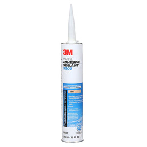 3M 06501 5200 Marine Adhesive Sealant Permanent Bonding Above and Below Waterline, Tan, 10 fl oz Cartridge (7100176316)  - (12 Pack)