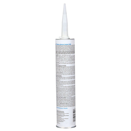 3M 06501 5200 Marine Adhesive Sealant Permanent Bonding Above and Below Waterline, Tan, 10 fl oz Cartridge (7100176316)  - (12 Pack) - 4
