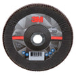 3M 769F Flap Disc Type 29, 80+ Grit, 7 in x 7/8 in for Grinding and Finishing on Carbon and Stainless Steel (7100177999) (250 Pack)