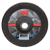 3M 769F Flap Disc Type 29, 80+ Grit, 7 in x 7/8 in for Grinding and Finishing on Carbon and Stainless Steel (7100177999) (250 Pack)