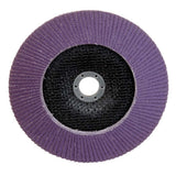 3M 769F Flap Disc Type 29, 80+ Grit, 7 in x 7/8 in for Grinding and Finishing on Carbon and Stainless Steel (7100177999) (250 Pack) - 5