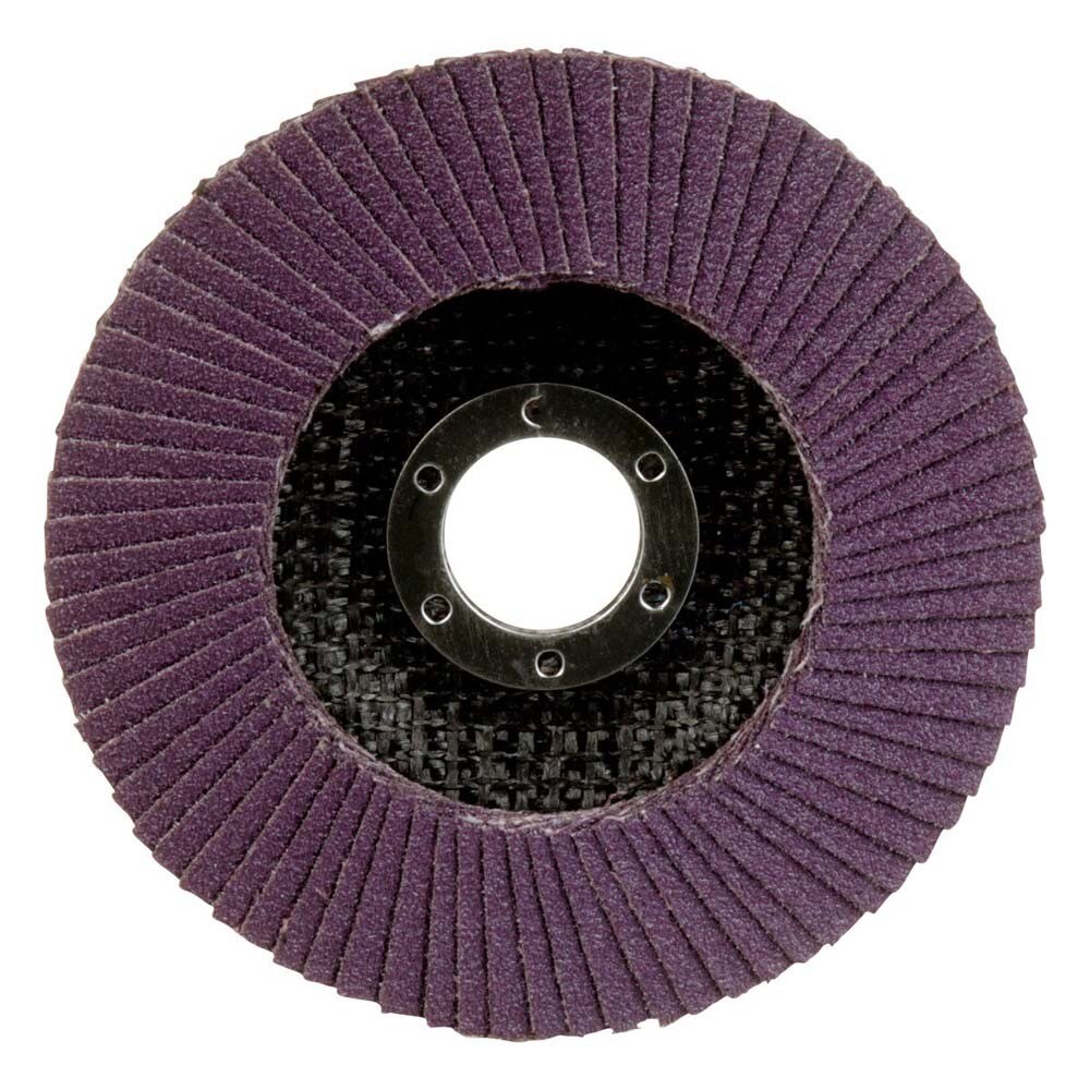 3M 769F Flap Disc , 80+, T27, 4-1/2 in x 7/8 in (7100178016) (10 Pack) - 4