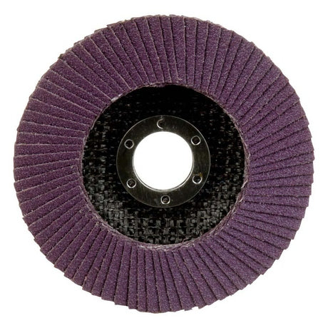 3M 05905 769F Flap Disc , 80+, T27, 4-1/2 in x 7/8 in (7100178016) (10 Pack) - 4