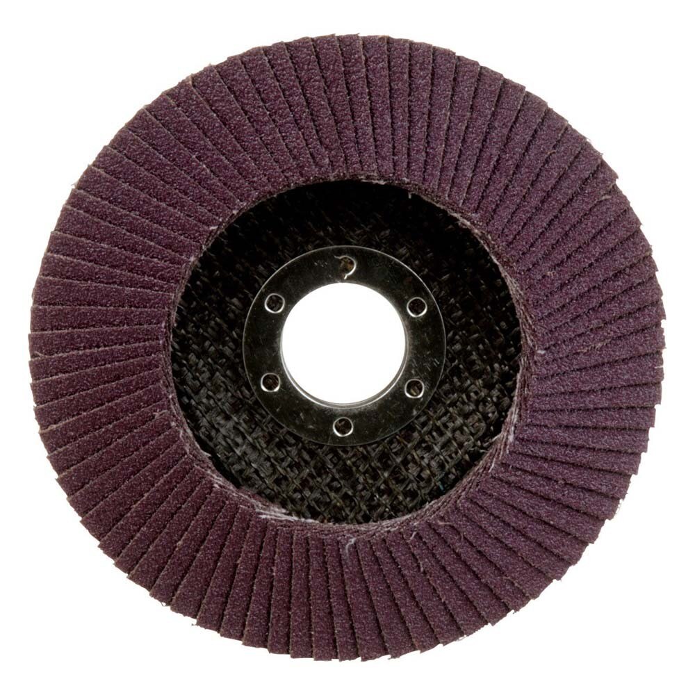 3M 769F Flap Disc , 80+, T29, 4-1/2 in x 7/8 in (7100178028) (10 Pack) - 5