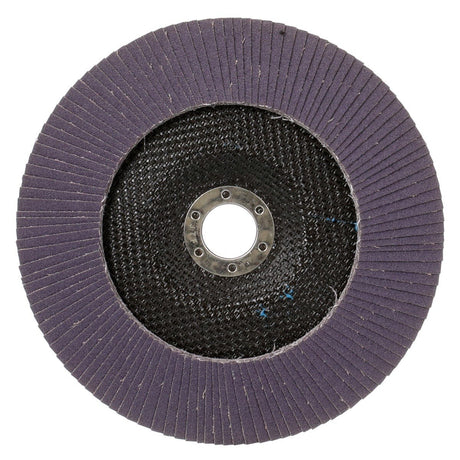 3M 769F Flap Disc, Type 29, 120+, Precision Shaped Ceramic, Purple, 7 in x 7/8 in (7100178089) (250 Pack) - 3