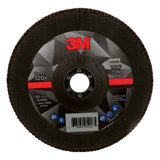 3M 769F Flap Disc Type 27, 120+ Grit, 7 in x 7/8 in for Grinding and Finishing on Carbon and Stainless Steel (7100178090) (5 Pack)