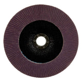 3M 769F Flap Disc Type 27, 120+ Grit, 7 in x 7/8 in for Grinding and Finishing on Carbon and Stainless Steel (7100178090) (5 Pack) - 3