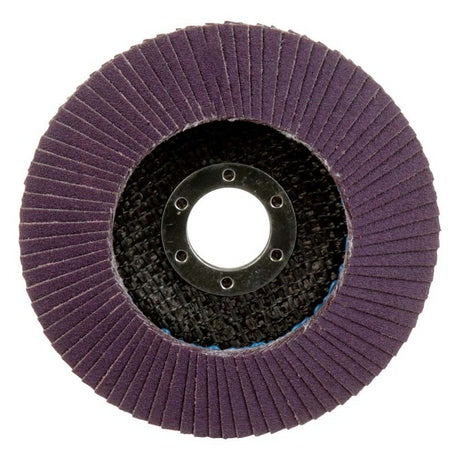3M 769F Flap Disc , 120+, T29, 4-1/2 in x 7/8 in (7100178091) (10 Pack) - 5