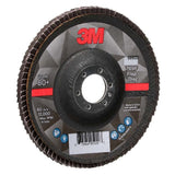3M 769F Flap Disc , 80+, T29, 5 in x 7/8 in (7100178123) (10 Pack) - 3