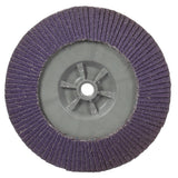 3M 769F Flap Disc, T29 Quick Change, Precision Shaped Ceramic 40 Plus, Purple, 7 in x 5/8 in-11 (7100178192) (5 Pack) - 3