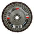 3M 769F Flap Disc 40+, T27 Quick Change, 7 in x 5/8 in-11 (7100178233) (5 Pack)