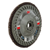 3M 769F Flap Disc 40+, T27 Quick Change, 7 in x 5/8 in-11 (7100178233) (5 Pack) - 3