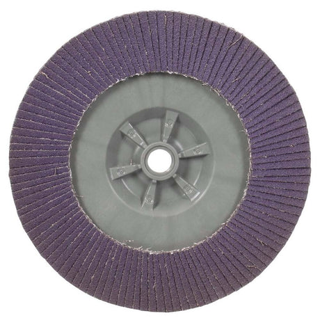 3M 769F Flap Disc Type 27 Quick Change, 80+ Grit, 7 in x 5/8-11 for Grinding and Finishing on Carbon and Stainless Steel (7100178236) (5 Pack) - 5