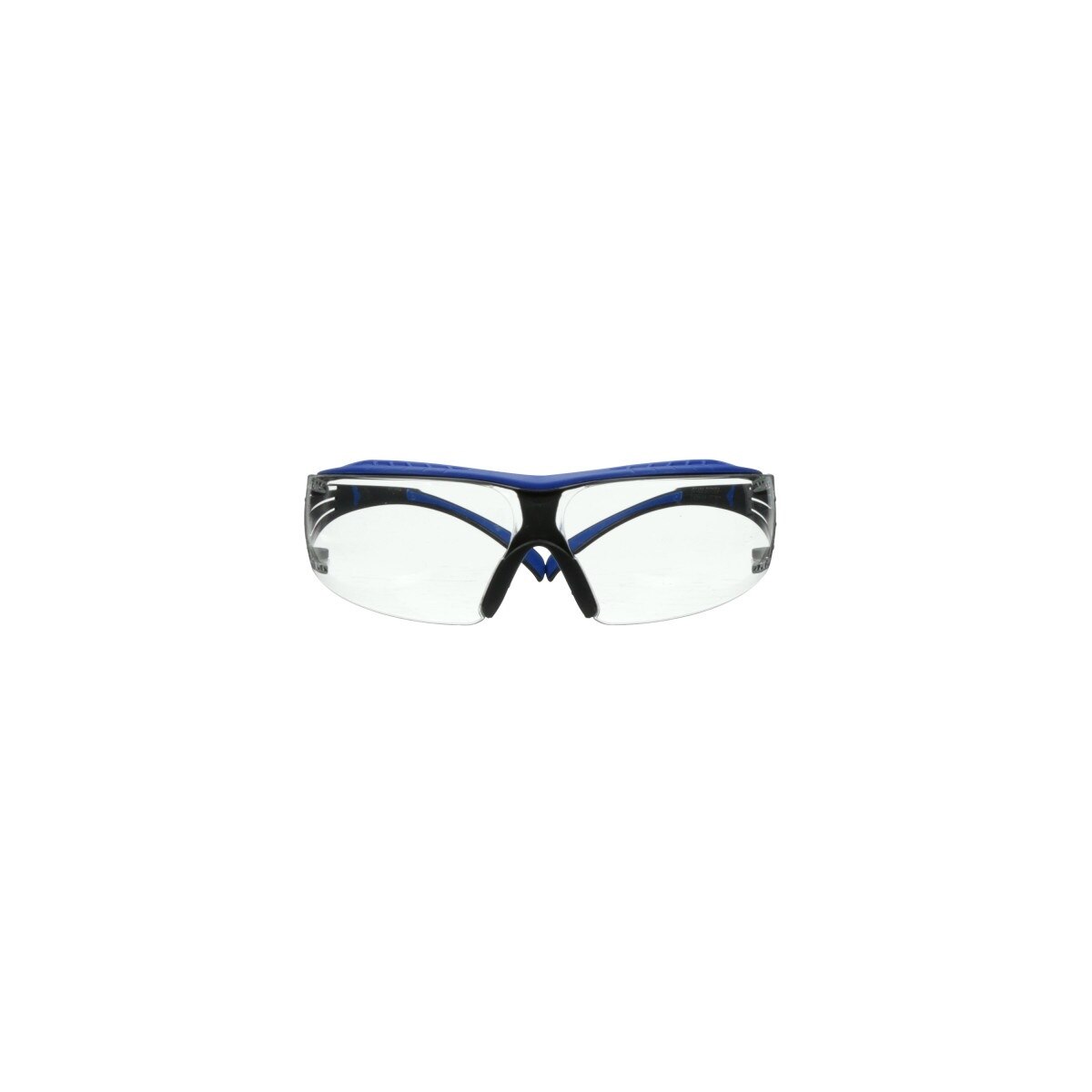 3M SF401XSGAF-BLU SecureFit 400 Series Safety Glasses, Blue/Gray, Clear Scotchgard Anti-Fog/Anti-Scratch Lens (7100180049)  - (20 Pack)