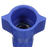 3M SG-B POUCH Secure Grip Wire Connector, Steel Spring Connectors, 14-6 AWG, Straight Wing Design, Blue SGB (7100180516) (500 Pack) - 2