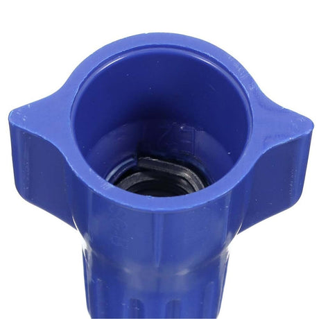 3M SG-B POUCH Secure Grip Wire Connector, Steel Spring Connectors, 14-6 AWG, Straight Wing Design, Blue SGB (7100180516) (500 Pack) - 2