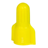 3M SG-Y POUCH Secure Grip Twist-on Wire Connector, Steel Spring, Straight Wing, Yellow, 18-12 AWG, 600 V (7100180518) (1000 Pack)