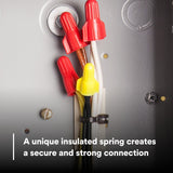 3M SG-Y BAG Secure Grip Wire Connector, Yellow, Twist-on, 18-12 AWG (7100180526) (5000 Pack) - 10