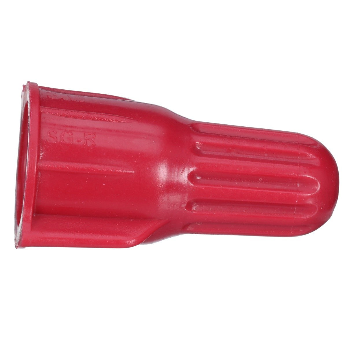 3M SG-R POUCH Secure Grip Wire Connector, Steel Spring, 18 to 8 AWG, Straight Wing Design, Red (7100180654) (1000 Pack) - 3