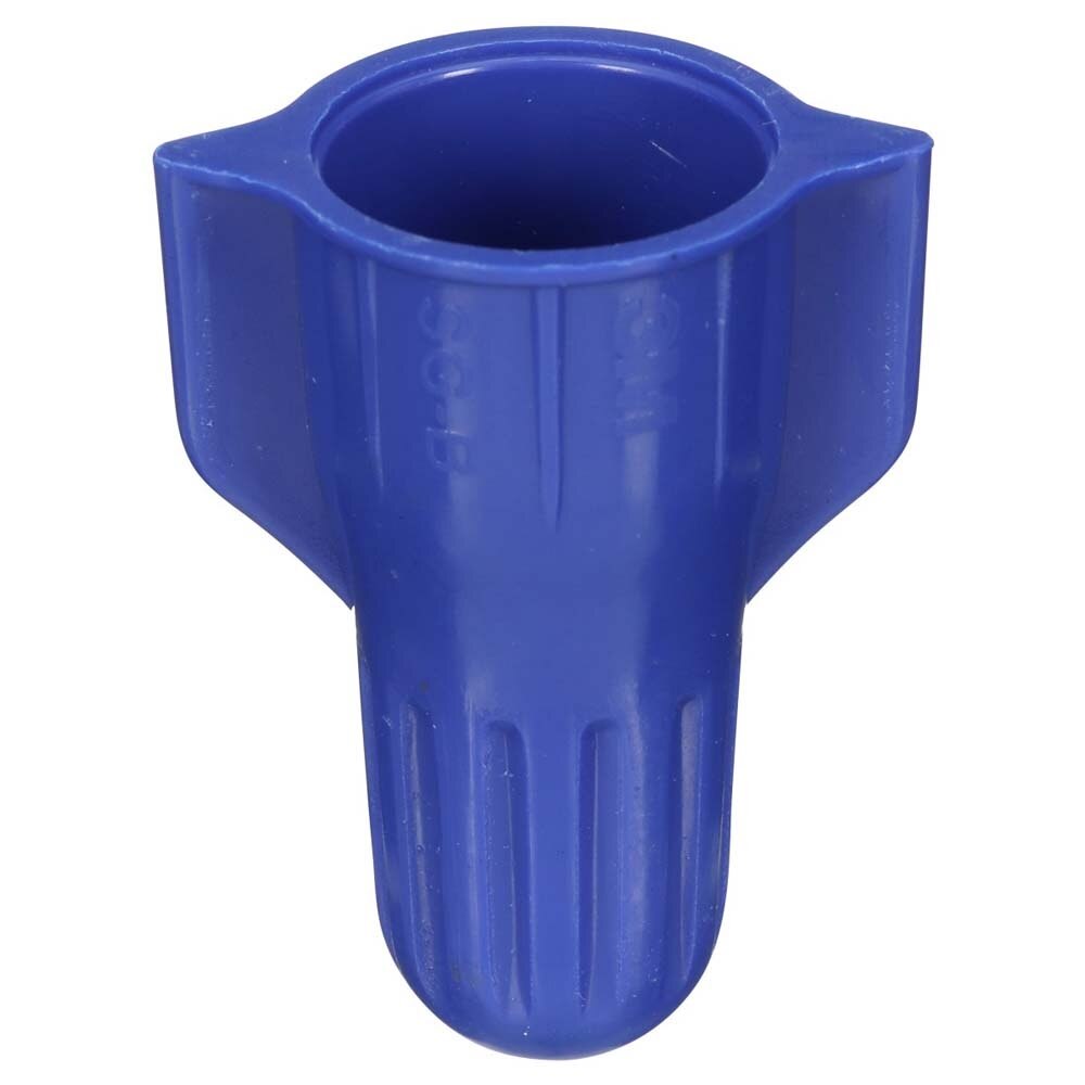 3M SG-B BAG Secure Grip Wire Connector, Steel Spring Connectors, 14-6 AWG, Straight Wing Design, Blue SGB (7100180655) (2500 Pack) - 2