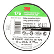 3M Temflex 175 Vinyl Electrical Tape, Black, 7 mil, 3/4 in x 60 ft, Flame Retardant, Rubber Adhesive (7100188506)  - (100 Pack)