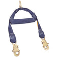 3M 1231460 DBI-SALA Rescue Retrieval Y Lanyard with Spreader Bar, Blue, 2 ft (7100188784)