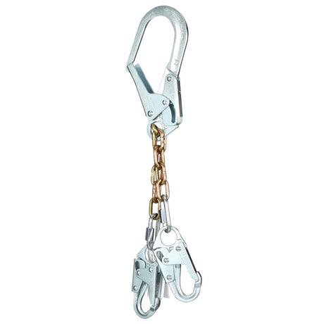 3M 1350200 PROTECTA PRO Chain Rebar Positioning Lanyard, Steel Chain, 22 in, Silver, 310 lb Capacity (7100188786) - 2