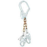3M 1350200 PROTECTA PRO Chain Rebar Positioning Lanyard, Steel Chain, 22 in, Silver, 310 lb Capacity (7100188786) - 4